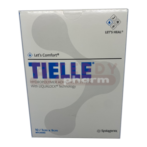 SYSTAGENIX Tielle Hydro Verband 7 x 9 cm Steril 10 Stk.