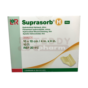 SUPRASORB H dünn Wundauflage 10 x 10 cm 10 Stk.