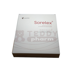 SORELEX antimikrobielle Wundauflagen 10x10cm 10Stk.