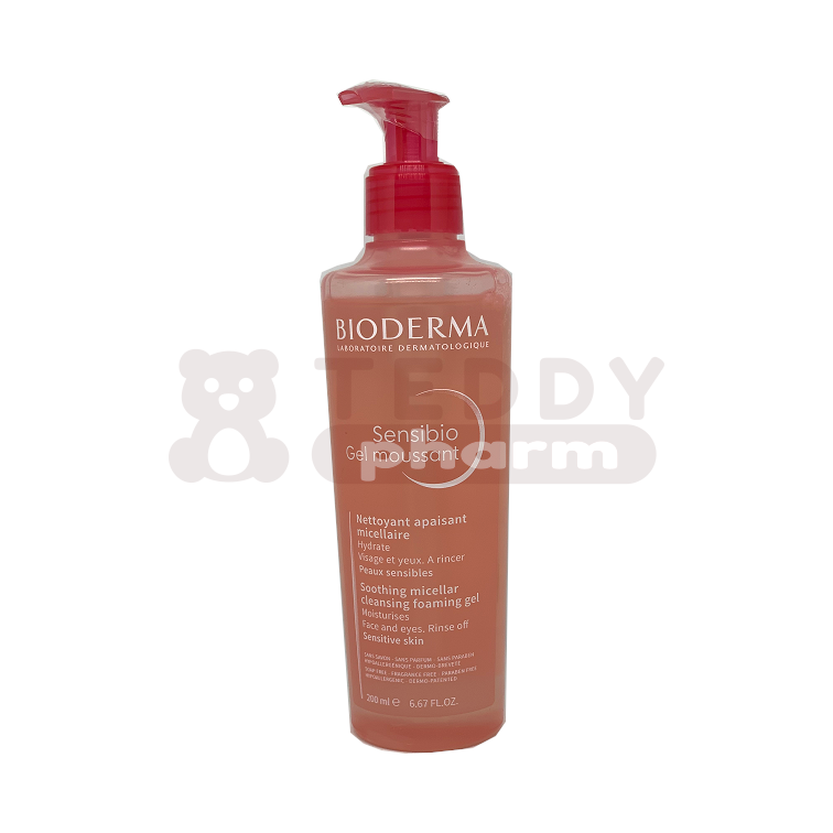 BIODERMA Sensibio Gel Moussant Reinigungsgel 200 ml