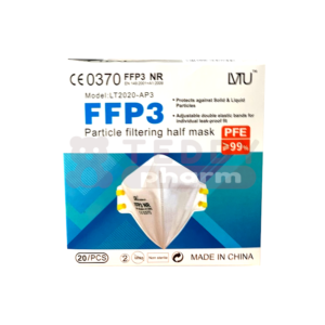 Atemschutzmaske FFP3 NR CE0370