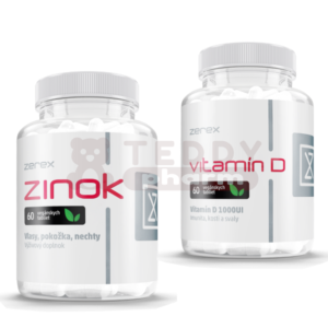 ZEREX Vitamin D 60 Tbl. + Zink 60 Tbl.