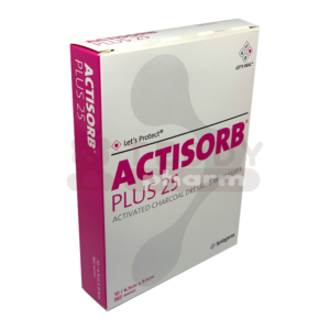 ACTISORB Plus 25 9,5 x 6,5 cm 10 Stk. pack