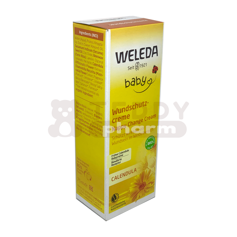 Weleda Bio Calendula Wind- Und Wetterbalsam Für Babyhaut – 30 Ml, Natürlicher Schutz Bei Kälte & Wind