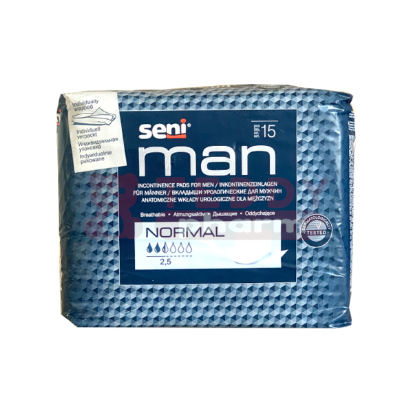 SENI Man Normal 15 Stk