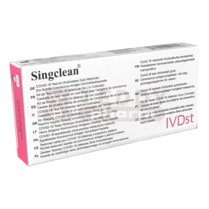 SINGCLEAN Covid-19 Antigen Schnelltest back