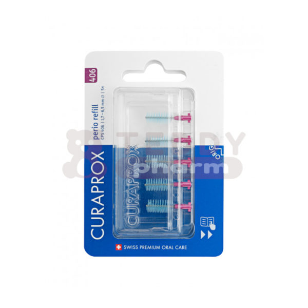 CURAPROX CPS 406 Perio Interdentalbürsten 5 Stk