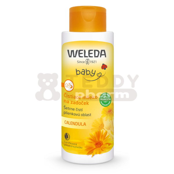 WELEDA Calendula Reinigungsmilch für Babyhaut 400 ml