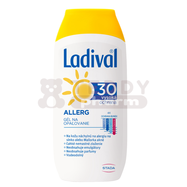 LADIVAL Allergische Haut Sonnenschutz Gel LSF 30 200 ml