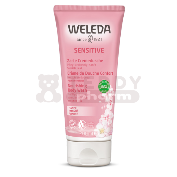 WELEDA Zarte Cremedusche Mandel 200 ml