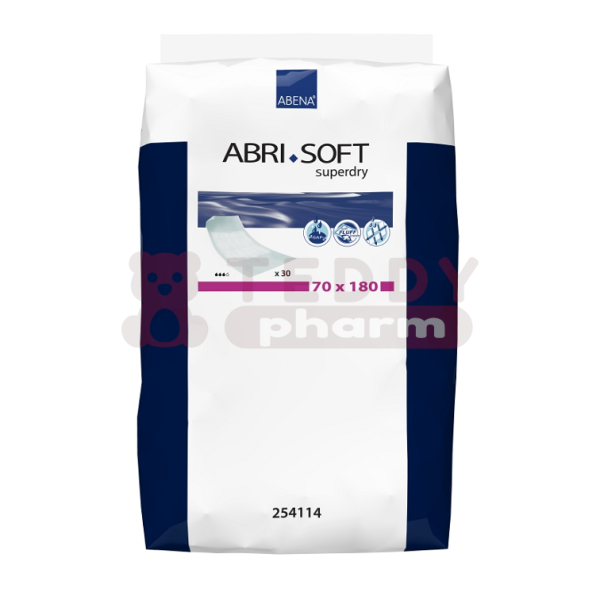 ABENA Abri Soft Superdry Flügel 70 x 180 cm 30 Stk