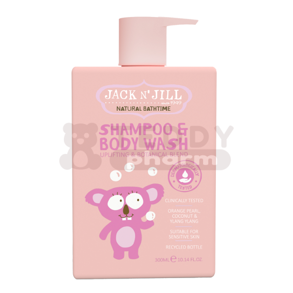 JACK N' JILL Shampoo & Waschlotion für Kinder 300 ml