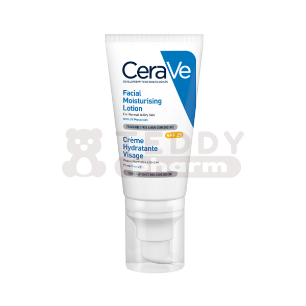 CeraVe Feuchtigkeitsspendende Gesichtscreme LSF 25 50 ml