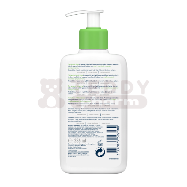CeraVe Feuchtigkeitsspendende Reinigungslotion 236 ml