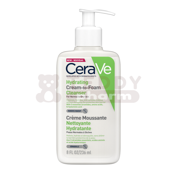 CeraVe Reinigung Creme-zu-Schaum 236 ml