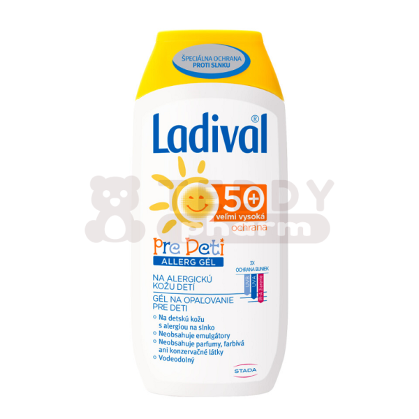 LADIVAL Allergische Haut Sonnenschutz Gel LSF 50+ für Kinder 200ml