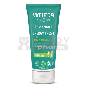 WELEDA for Men Energy Fresh 3in1 Shower Gel 200 ml