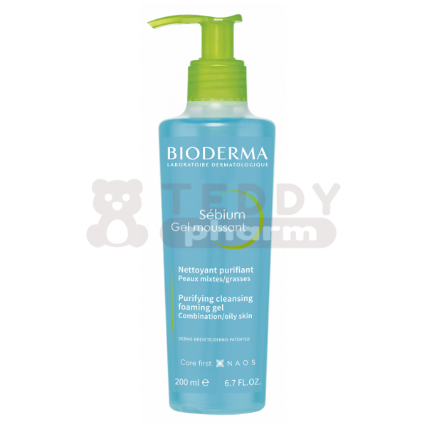 BIODERMA Sébium Gel Moussant 200 ml