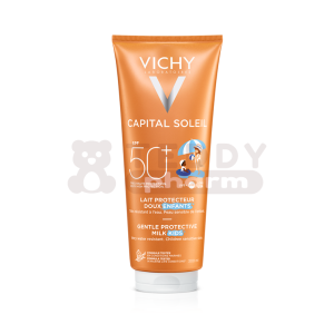 VICHY Capital Soleil Sonnenmilch für Kinder LSF 50+ 300 ml