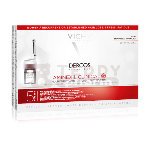 VICHY Dercos Aminexil Clinical 5 Frauen 21 x 6 ml pack