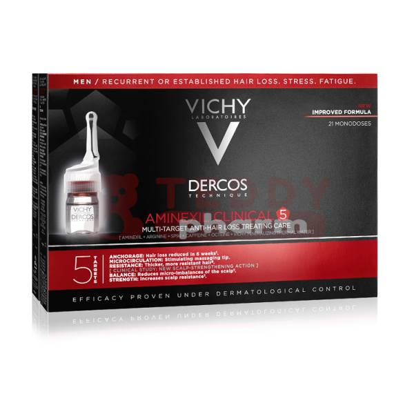 VICHY Dercos Aminexil Clinical 5 Männer 21 x 6 ml pack
