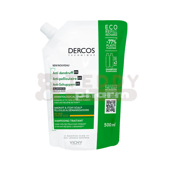 VICHY Dercos Anti-Schuppen Shampoo trockene Kopfhaut 500 ml