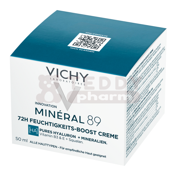 VICHY Mineral 89 Light Cream 50 ml pack