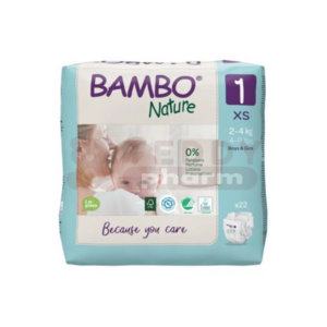 ABENA Bambo Nature Windel 2-4 kg Gr. 1 22 St