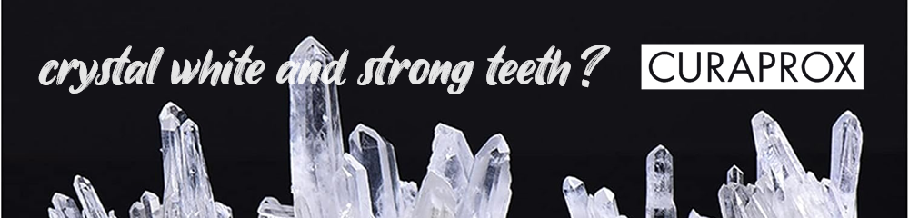 CURAPROX crystal teeth