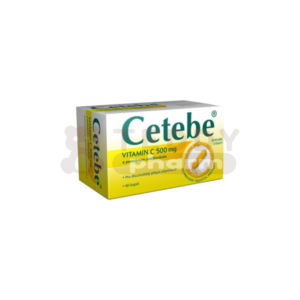 CETEBE Vitamin C 500 mg 60 Kps