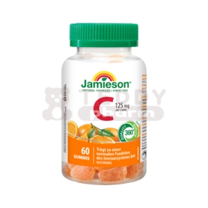 JAMIESON Vitamin C (125 mg) Orange Gummis 60 Pas