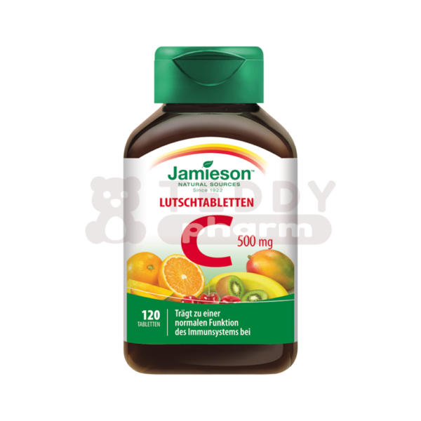 JAMIESON Vitamin C 500 mg Frucht-Cocktail 120 Tbl