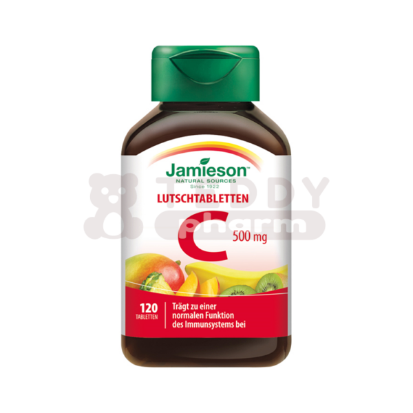 JAMIESON Vitamin C 500 mg Tropische Früchte 120 Tbl