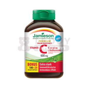 JAMIESON Vitamin C 600 mg Komplex Prämium 120 Kps