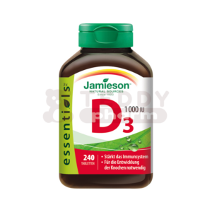 JAMIESON Vitamin D3 1000 IU 240 Tbl