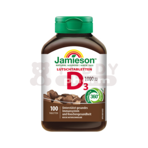 JAMIESON Vitamin D3 1000 IU Schokolade 100 Tbl