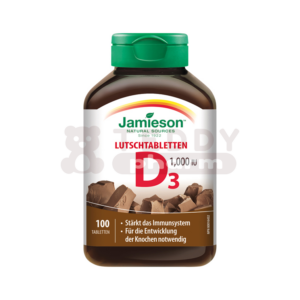 JAMIESON Vitamin D3 1000 IU Schokolade 100 Tbla