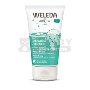 WELEDA Kids 2in1 Shower & Shampoo Frische Minze 150 ml