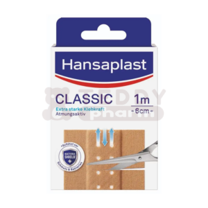 Hansaplast Classic Pflaster 6 cm x 1 m