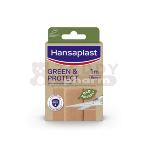 Hansaplast Green & Protect Pflaster 6 cm x 1 m