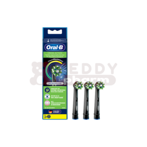 ORAL-B CrossAction CleanMaximiser Ersatzbürsten schwarz 3 St