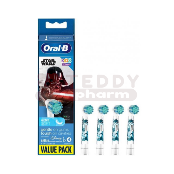 ORAL-B Kids Star Wars Ersatzbürsten 4 St