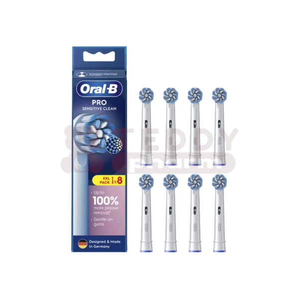 ORAL-B Sensitive Clean Aufsteckbürsten 8 St