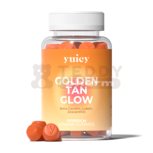 yuicy Golden Tan Glow Vitamin Gummies 60 St