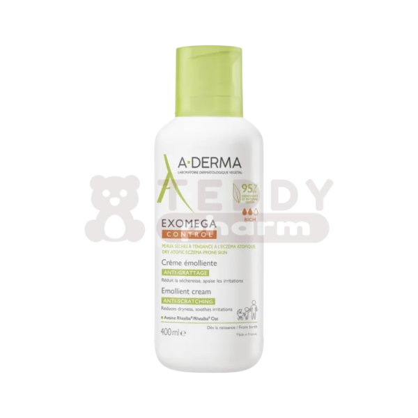 A-DERMA Exomega Control Creme rückfettend 400 ml