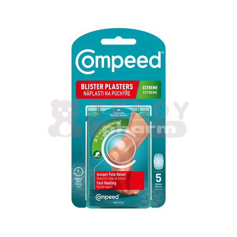 3663555006773 COMPEED Blasenpflaster Extrem 5 St COMPEED Blasenpflaster Extrem 5 St