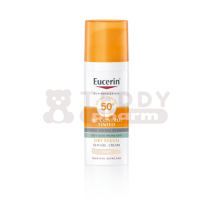 EUCERIN Sun Oil Control Tinted Creme LSF 50+ 50 ml hell