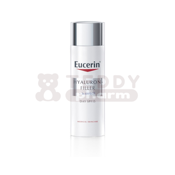 EUCERIN Hyaluron-Filler + 3x Effect Tagescreme LSF 15 normale bis Mischhaut 50 ml