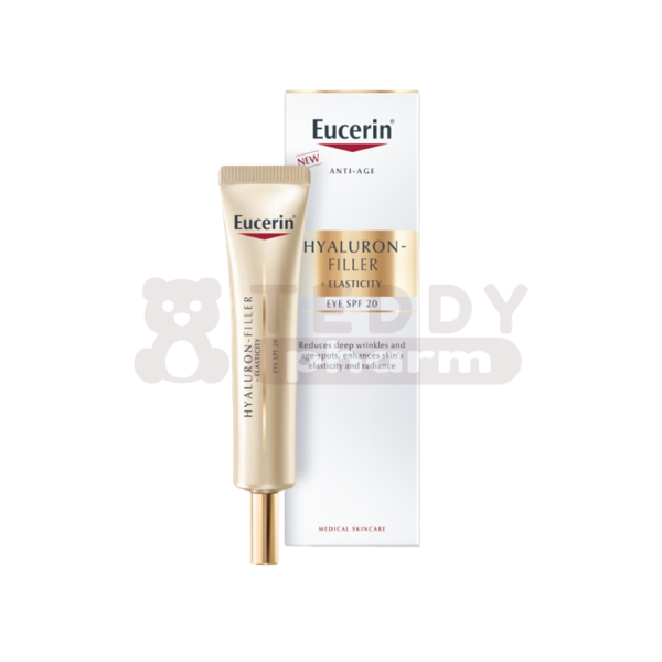 EUCERIN Hyaluron-Filler + Elasticity Augenpflege LSF 20 15 ml