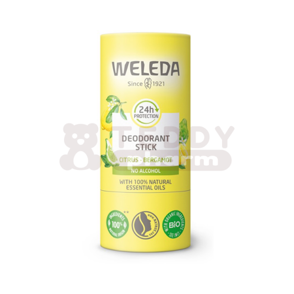 WELEDA 24h Deodorant Stick Citrus-Bergamot 50 g